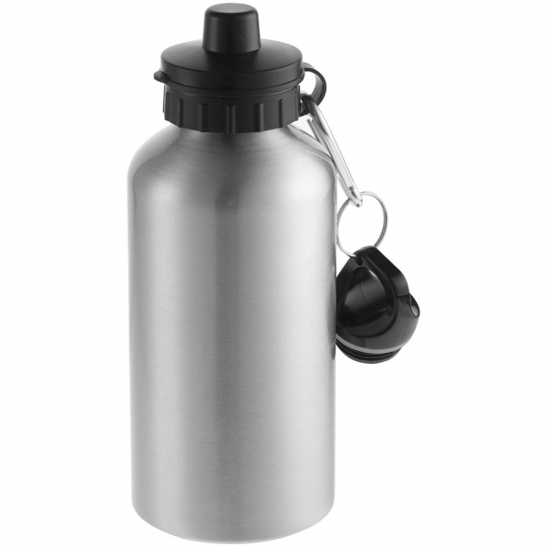 Бутылка для воды Re-Source Sublime, серебристая - купить оптом