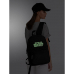 Рюкзак с люминесцентной вышивкой Star Wars, черный, фото 1