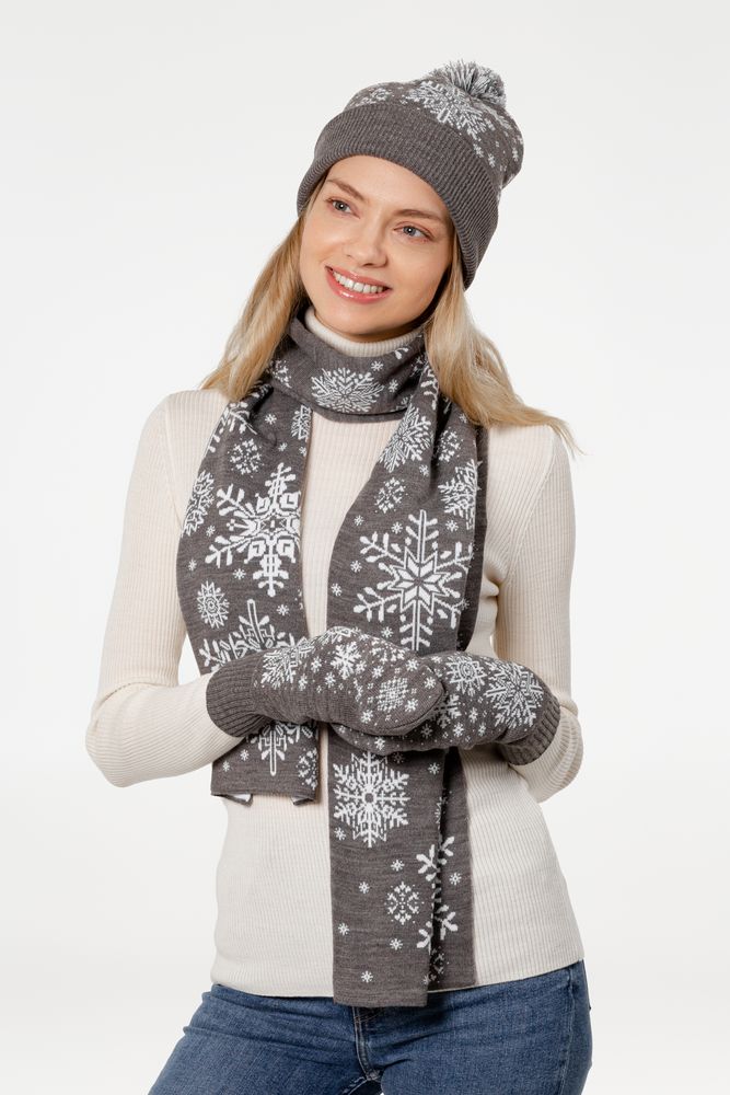 Набор Snow Fashion, серый - купить оптом