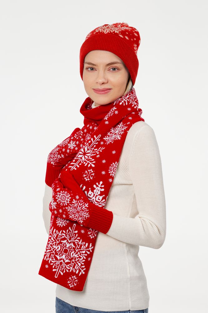 Набор Snow Fashion, красный - купить оптом