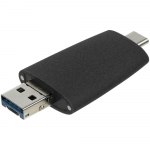Флешка Pebble Universal, USB 3.0, черная, 32 Гб, фото 4