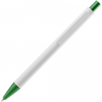 Ручка шариковая Chromatic White, белая с зеленым, фото 2