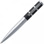 Набор Hugo Boss: конференц-папка с блокнотом А4 и ручка, черный, фото 5
