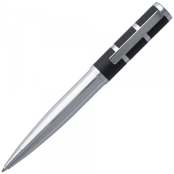 Набор Hugo Boss: конференц-папка с блокнотом А4 и ручка, черный - купить оптом