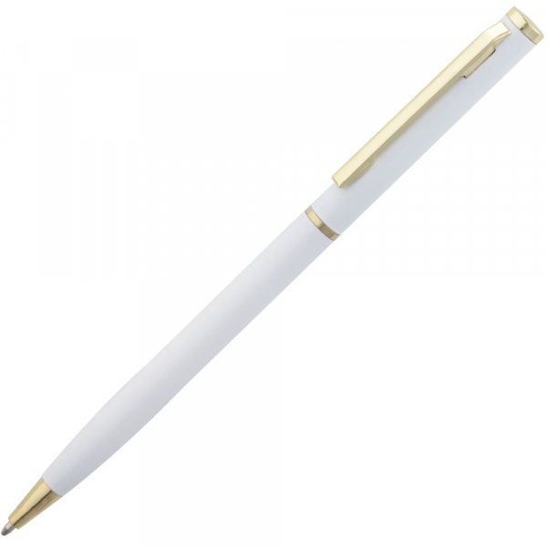 Блокнот Magnet Gold с ручкой, черный с белым - купить оптом