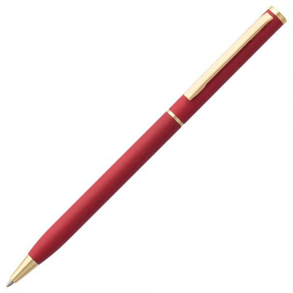 Блокнот Magnet Gold с ручкой, черный с красным - купить оптом