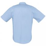 Рубашка мужская с коротким рукавом Brisbane, голубая, фото 1