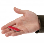 Нож-брелок Clasp, красный, фото 3