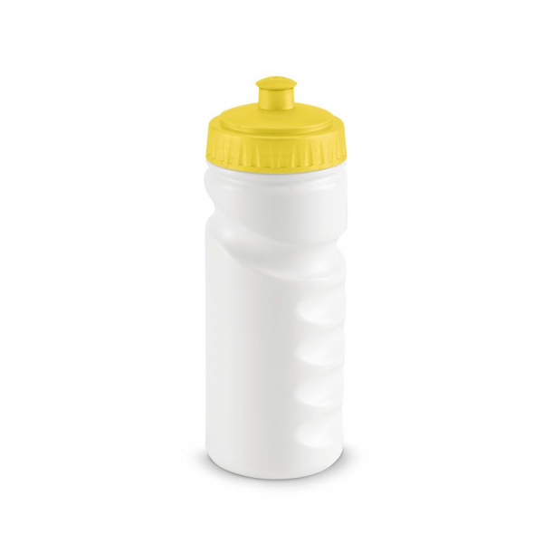 Бутылка для велосипеда Lowry, белая с желтым - купить оптом
