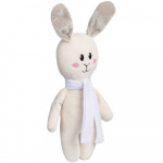 Игрушка Beastie Toys, заяц с белым шарфом, фото 1