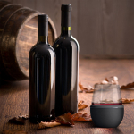Термобокал для вина Wine Kuzie, черный, фото 4