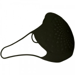 Многоразовая маска с прополисом PropMask, силиконовая, черная, фото 1