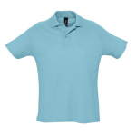 Рубашка поло мужская Summer 170, ярко-синяя (royal) - купить оптом