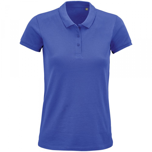 Рубашка поло женская Planet Women, ярко-синяя - купить оптом