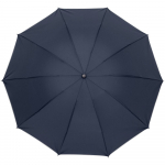 Зонт-наоборот складной Silvermist, темно-синий с серебристым, фото 1