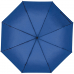 Зонт складной Hoopy с ручкой-карабином, синий, фото 1