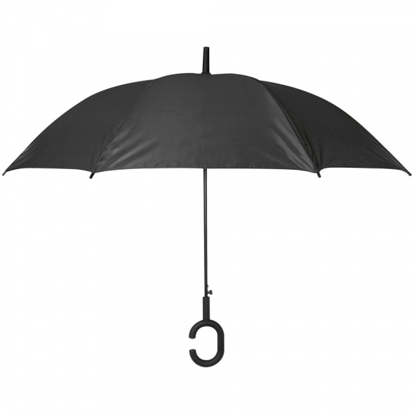 Зонт-трость Charme, черный - купить оптом