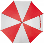 Зонт-трость Milkshake, белый с красным, фото 1