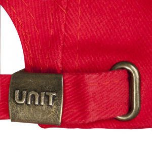 Бейсболка Unit Trendy, красная с белым, уценка - купить оптом