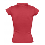 Рубашка поло женская без пуговиц Pretty 220, красная, фото 1