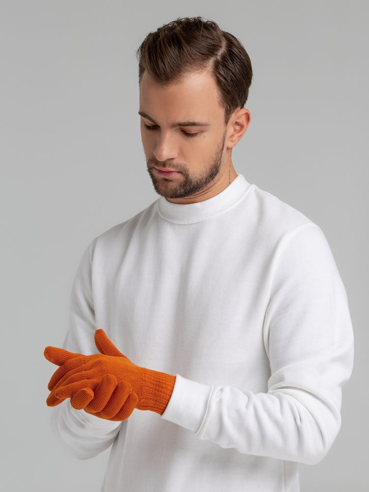 Перчатки Real Talk, оранжевые - купить оптом