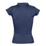 Рубашка поло женская без пуговиц Pretty 220, кобальт (темно-синяя), фото 1