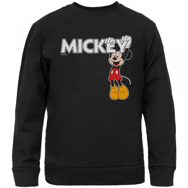 Свитшот детский Mickey, черный - купить оптом