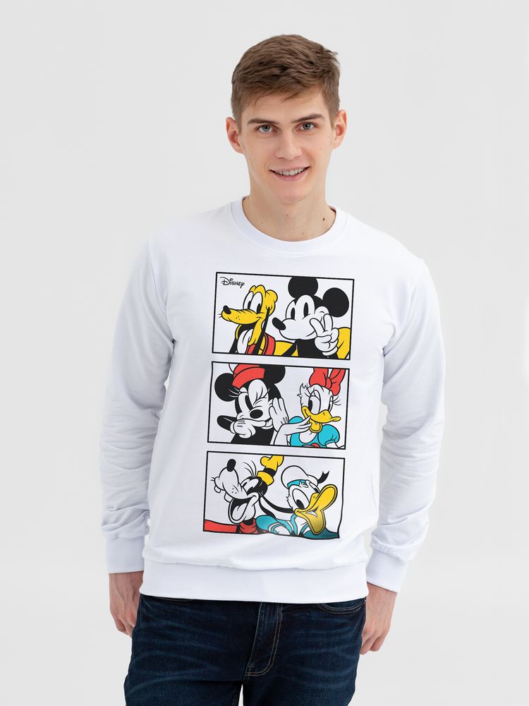 Свитшот Mickey & Friends, белый - купить оптом