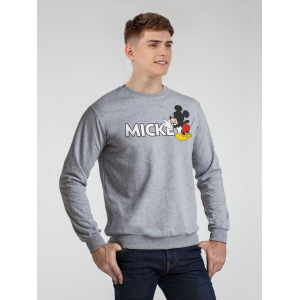 Свитшот Mickey Mouse, серый меланж - купить оптом