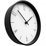 Часы настенные Lander, белые с черным, фото 1