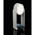 Настольная лампа с зеркалом и беспроводной зарядкой Tyro, белая, фото 5