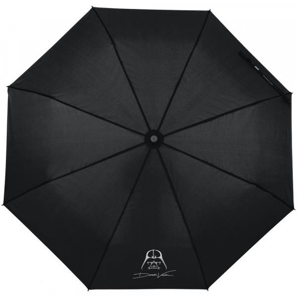 Зонт складной Darth Vader, черный - купить оптом