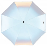 Зонт-трость Manifest со светоотражающим куполом, серый, фото 2