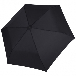 Зонт складной Zero Large, черный - купить оптом