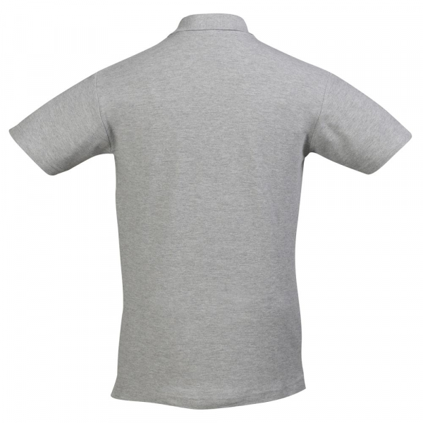 Рубашка поло мужская Spring 210, серый меланж - купить оптом