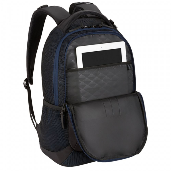 Рюкзак для ноутбука Swissgear, черный с синим - купить оптом