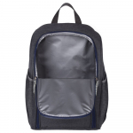 Изотермический рюкзак Liten Fest, серый с темно-синим, фото 4
