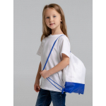 Рюкзак детский Classna, белый с синим, фото 3
