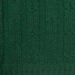 Плед Trenza, зеленый, фото 2