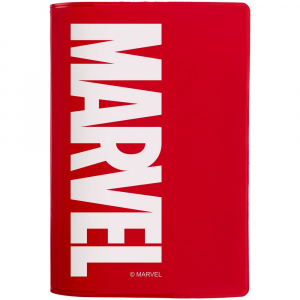 Обложка для паспорта Marvel, красная - купить оптом