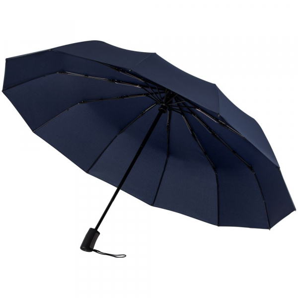 Зонт складной Fiber Magic Major, темно-синий - купить оптом
