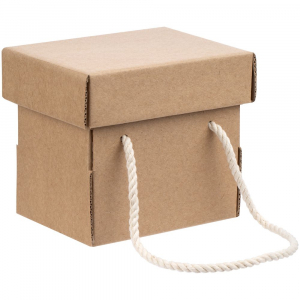 Коробка для кружки Kitbag, с длинными ручками - купить оптом