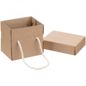 Коробка для кружки Kitbag, с длинными ручками - купить оптом