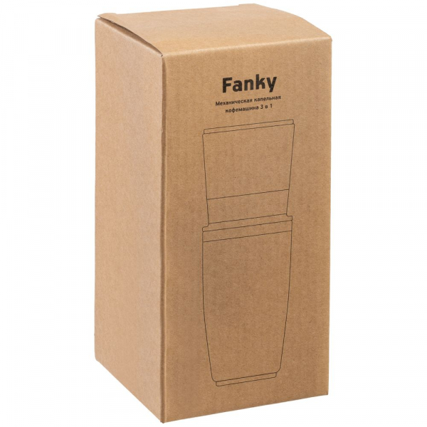Капельная кофеварка Fanky 3 в 1, черная - купить оптом