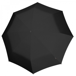Складной зонт U.090, черный - купить оптом