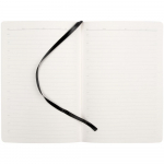 Ежедневник Magnet с ручкой, черный с коричневым, фото 5