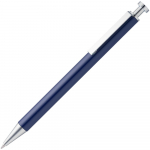 Ежедневник Magnet с ручкой, черный с синим, фото 7