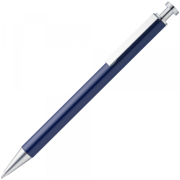 Ежедневник Magnet с ручкой, черный с синим - купить оптом