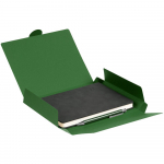 Набор Magnet с ежедневником, черный с зеленым, фото 1