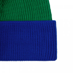 Шапка Snappy, зеленая с синим, фото 2